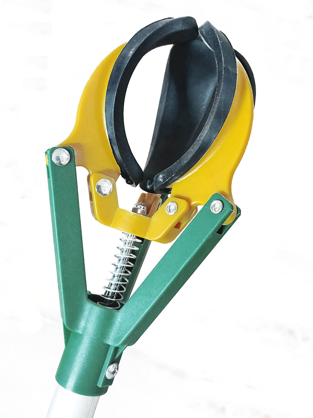 Aluminium Fruit Picker Telescopic Green and Aluminium color 